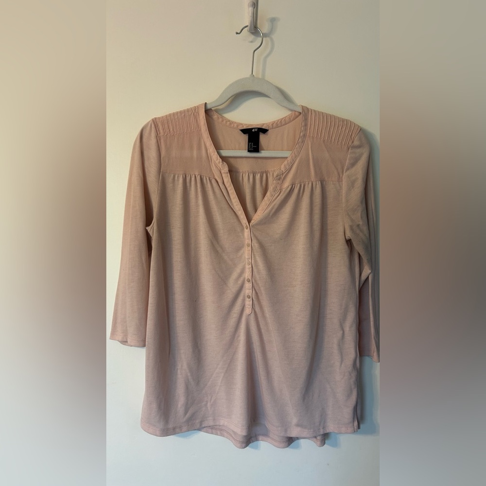 Pink H&M Women’s Cotton Shirt